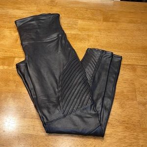 New without tags SPANX Leather leggings size XL regular